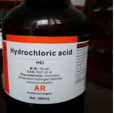 Axit HCl tinh khiết - Hóa Chất Tiến Phát - Công Ty TNHH Xuất Nhập Khẩu Và Công Nghệ Tiến Phát